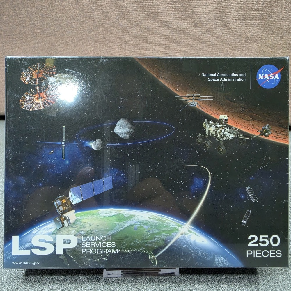 NASA PUZZLE, 250 PIECES, Launch Services Program NIB unopened